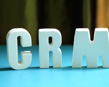 Arrange White Letters As Crm